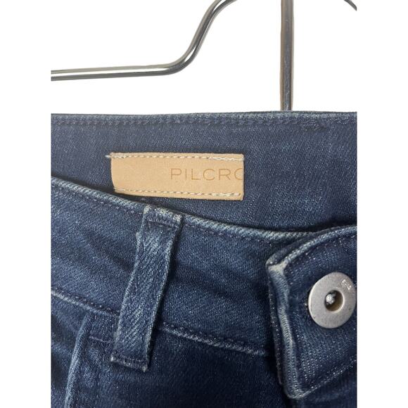 Anthropologie PILCRO The Demilune Women’s Sz 27 Blue Bootcut Denim Jeans - Picture 5 of 10